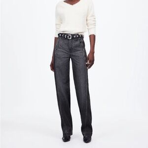 Madewell Tapered Denim Trousers